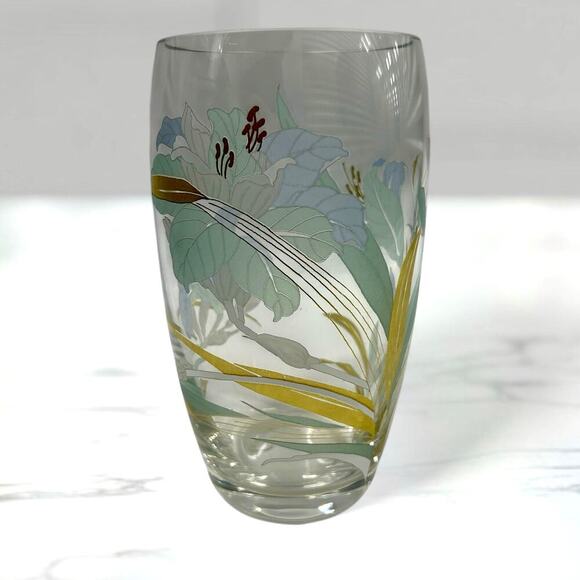 Rosenthal Other - Vintage Rosenthal Crystal Vase w Gorgeous Lily Design-Floral 1970s 80s Decor